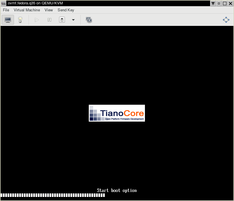 OVMF splash OVMF splash
